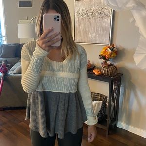 Free people sweater XS